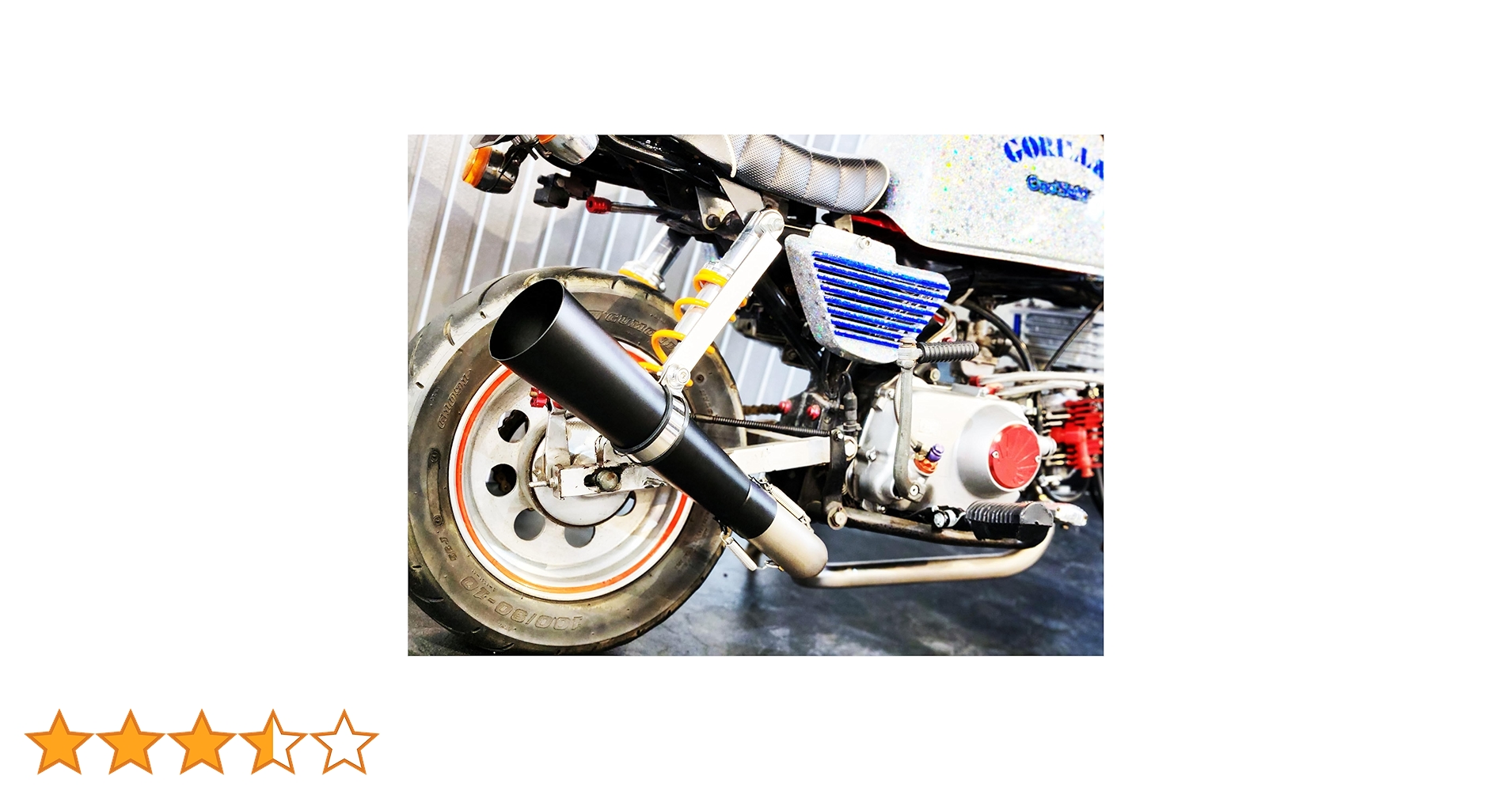 モンキー　ダックス　シャリー　エイプ ゴリラ　マフラー フルエキゾーストマフラー ワンズ管SP モンキー ゴリラ ダックス